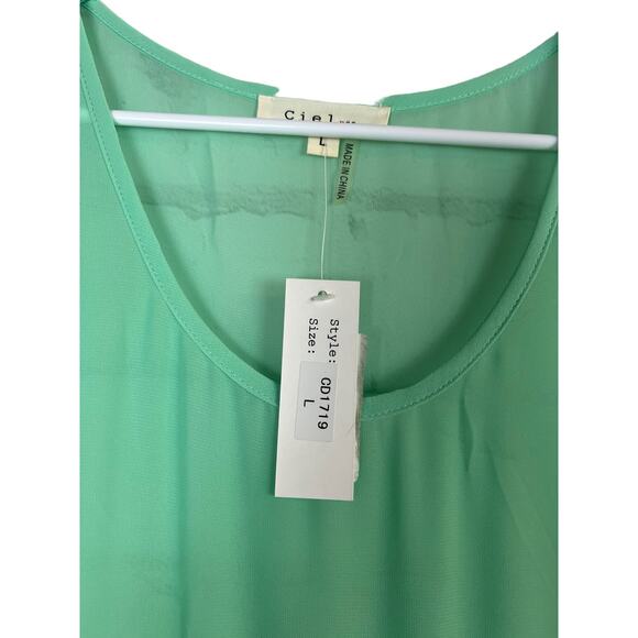 Ciel size L large NWT  New 1719 extender in neon extender camisole - Picture 2 of 7